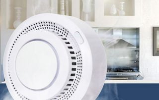 Enerna IoTech Smart Automatic 85DB Sound Alarm App Message Pushed Fire Smoke Detector