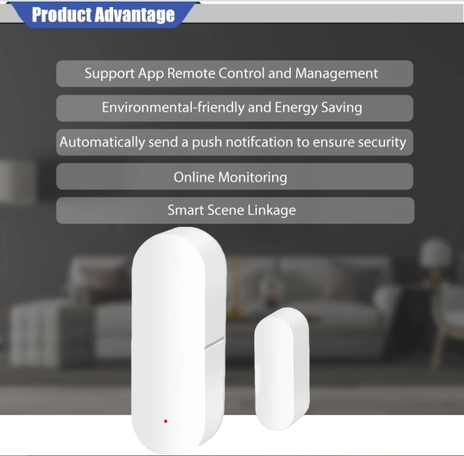 Enerna IoTech Smart Home Security Door Window Detector Sensor