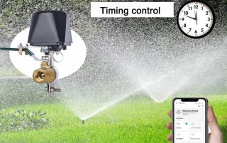 Enerna IoTech WiFi Smart Automation Water and Gas Valve Controller for garden Irrigation, Chicken House, Farm, Gas Pipe