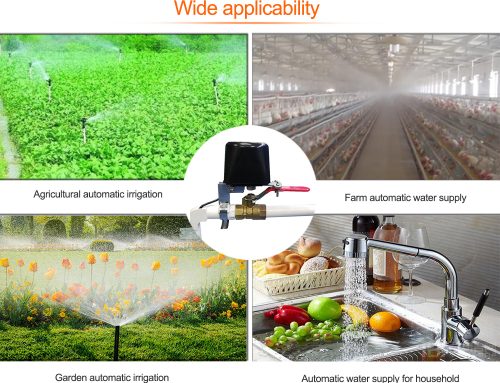 Smart Automatic App, Timing, Voice Control Water and Gas Valve Controller