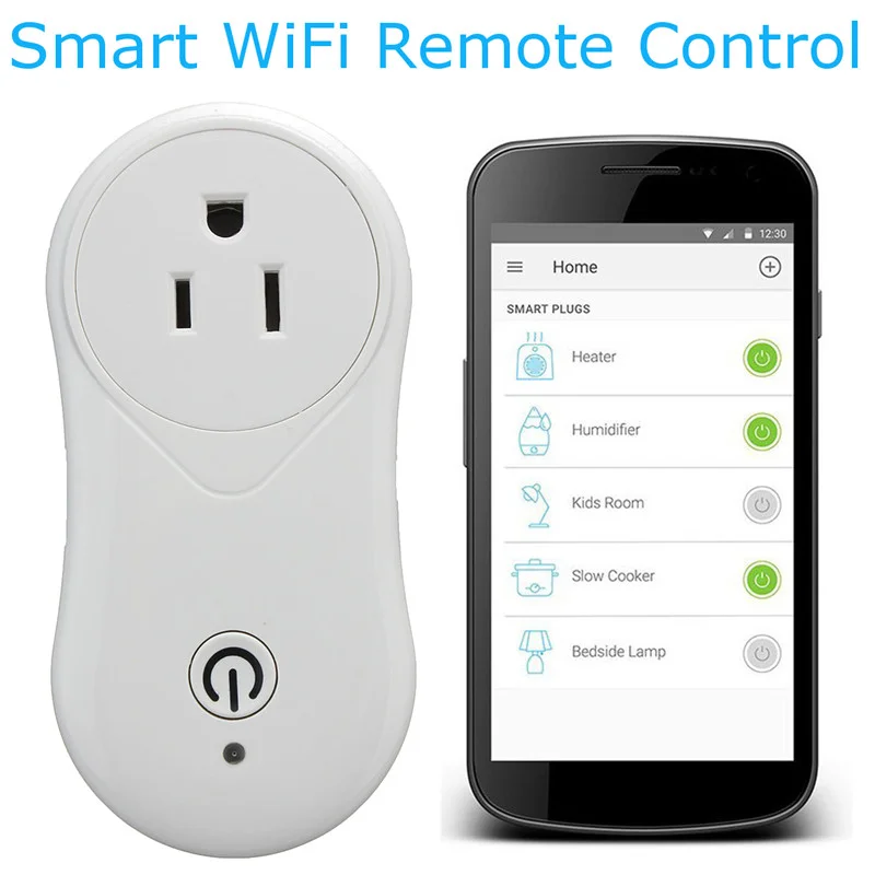Enerna IoTech Alexa WiFi Control Smart Timer Home Power Socket with Echo Google Home