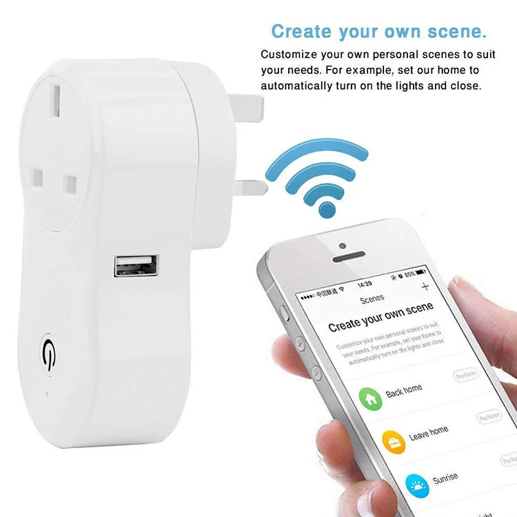 Enerna IoTech Smartphone Controlled Wifi Socket Smart Plug