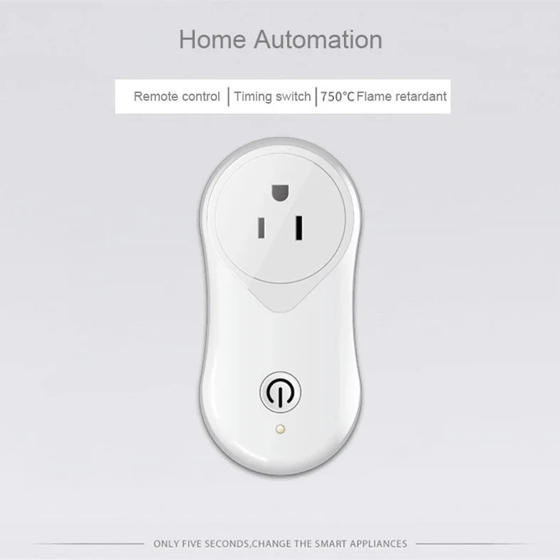 Enerna IoTech Wifi Smart Plug Mini Socket Outlet Works with Amazon Alexa Timing Function for Mobile Phone