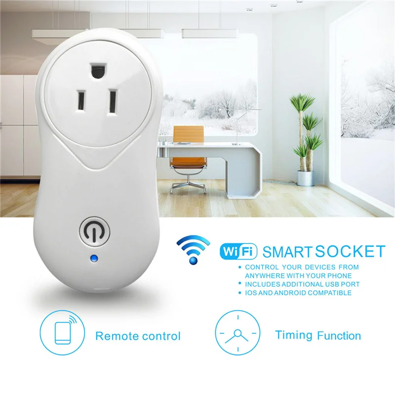 Enerna IoTech Wireless Power Socket Outlet for Smart House