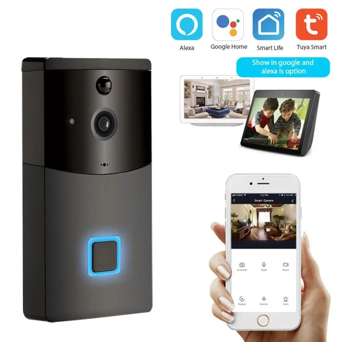 Enerna IoTech WiFi Wireless Smart Video Doorbell 1080P Camera Night Vision Pir Motion Sensor