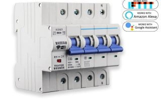 Enerna IoTech 4P WiFi Smart Home Automation Overload Short Circuit Breaker Switch