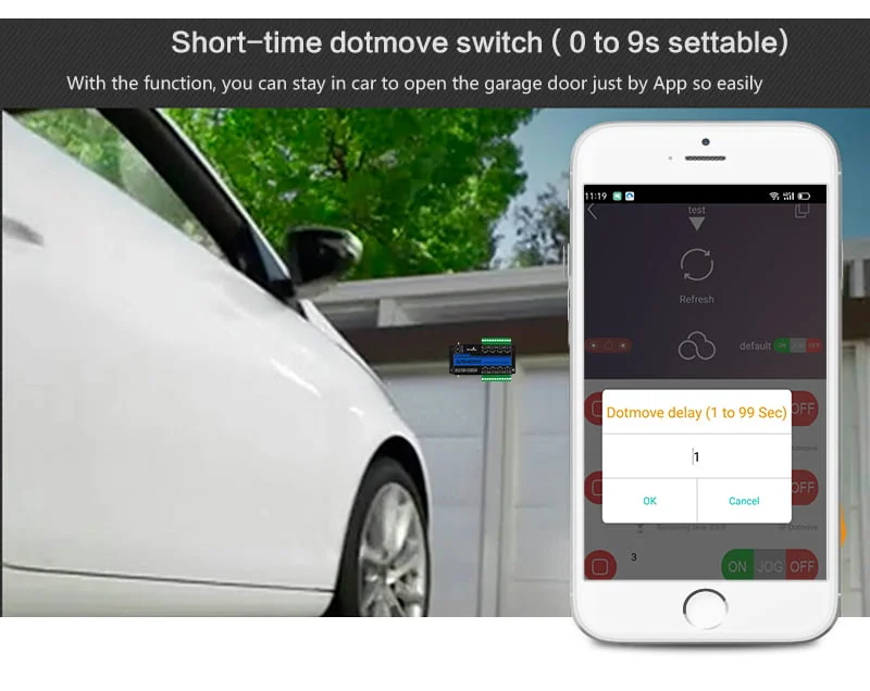 Enerna IoTech 4G LTE APP Remote Controller 4 Channel Relay ON OFF Switch For Gate Opener Pump Motor Control