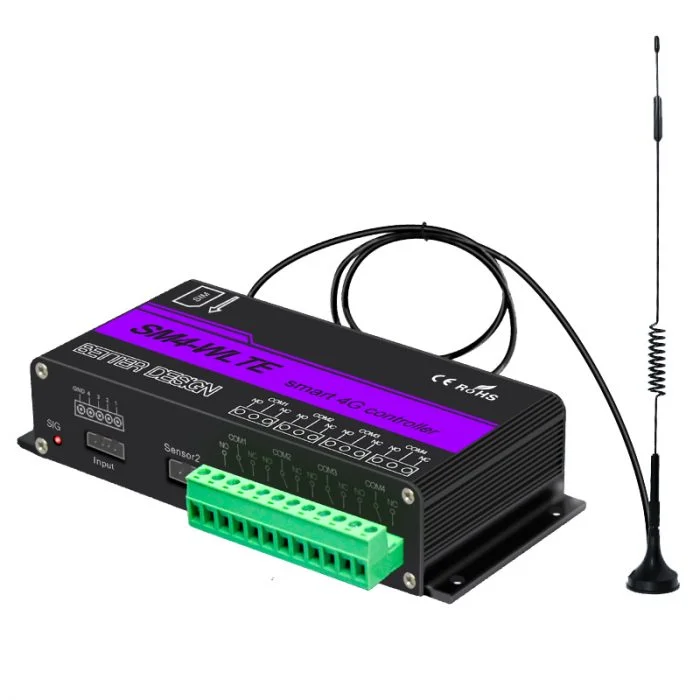 Enerna IoTech 4G LTE SMS GPRS Light Pump Timer Temperature Humidity Controller