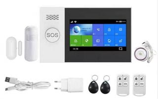 Enerna IoTech WiFi GSM 4G Tuya Home Security Alarm System