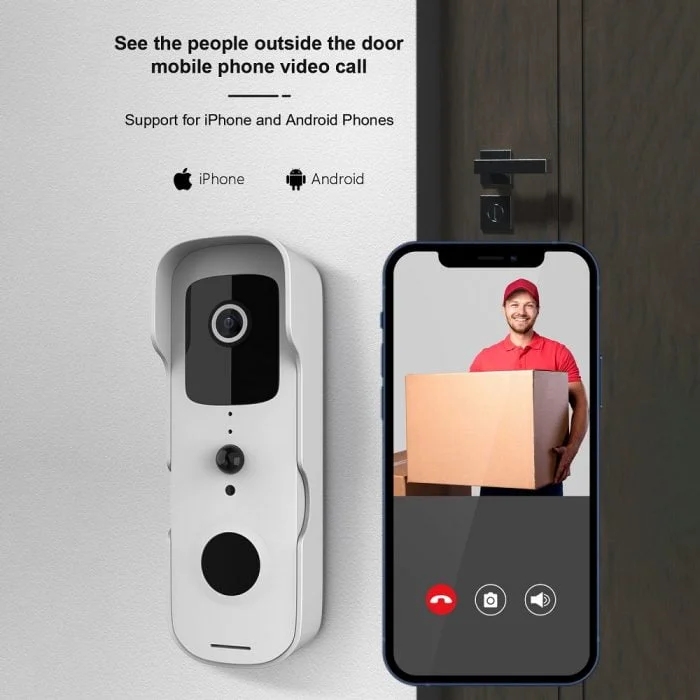 Enerna IoTech WiFi smart wireless iot villas camera video doorbell