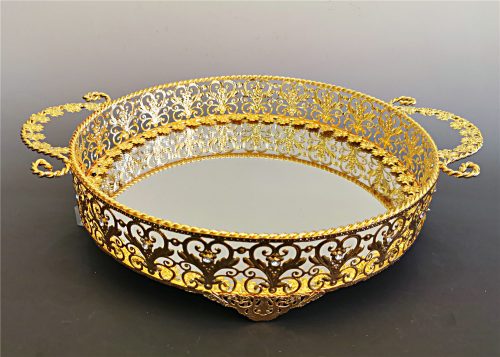 Enerna IoTech Gold handle serving tray