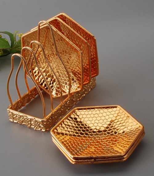 Enerna IoTech Premium gift golden plated coaster