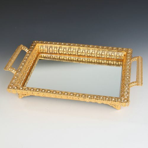 Enerna IoTech gold party table tray