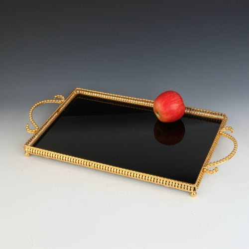 Enerna IoTech vintage serving metal tray