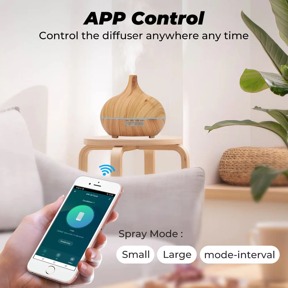Enerna IoTech Tuya Smart WiFi Bluetooth Air Humidifier