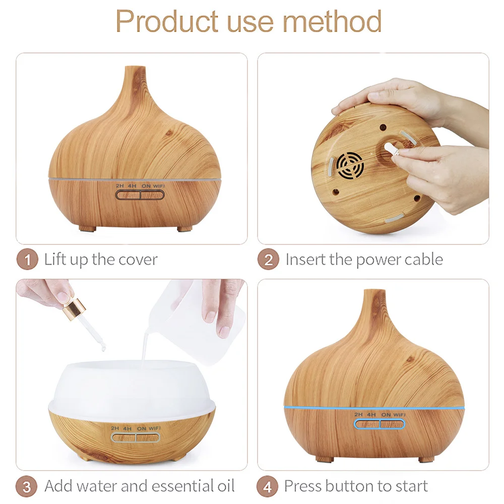 Enerna IoTech Tuya Wifi Dual Mode 400ml Air Humidifier