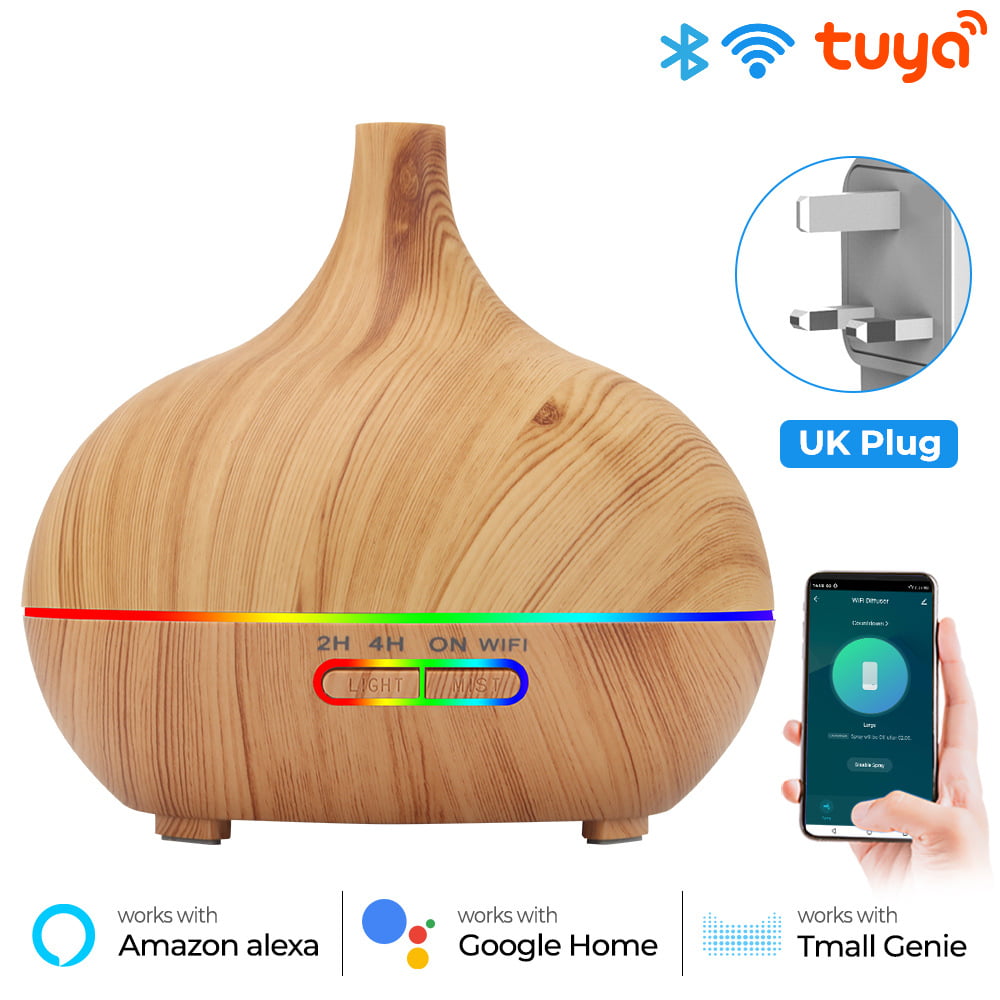 Enerna IoTech WiFi tuya remote switch Essential Oil Diffuser Colorful Lights