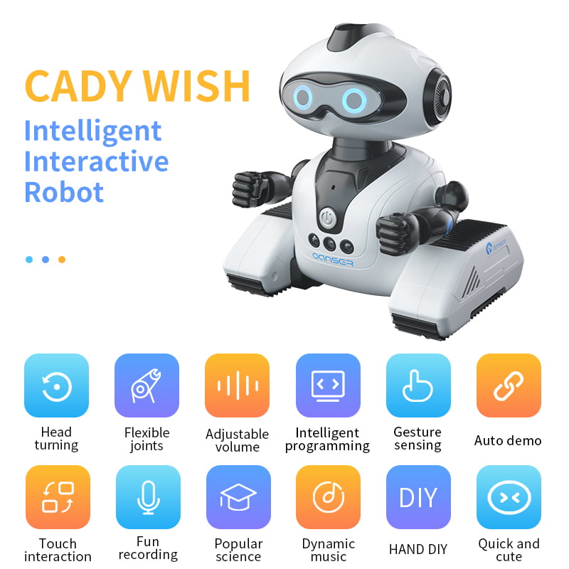 Enerna IoTech Waving Gesture Fun Sensing Touch Control Auto Dynamic Remote Intelligent Robot