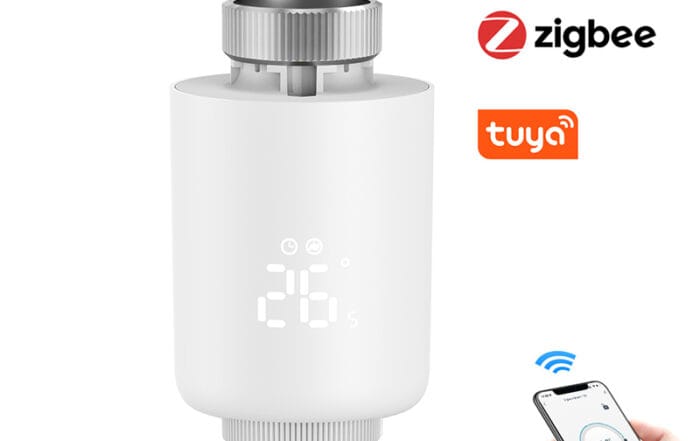 Enerna IoTech Tuya Zigbee Smart Thermostat Radiator Valve